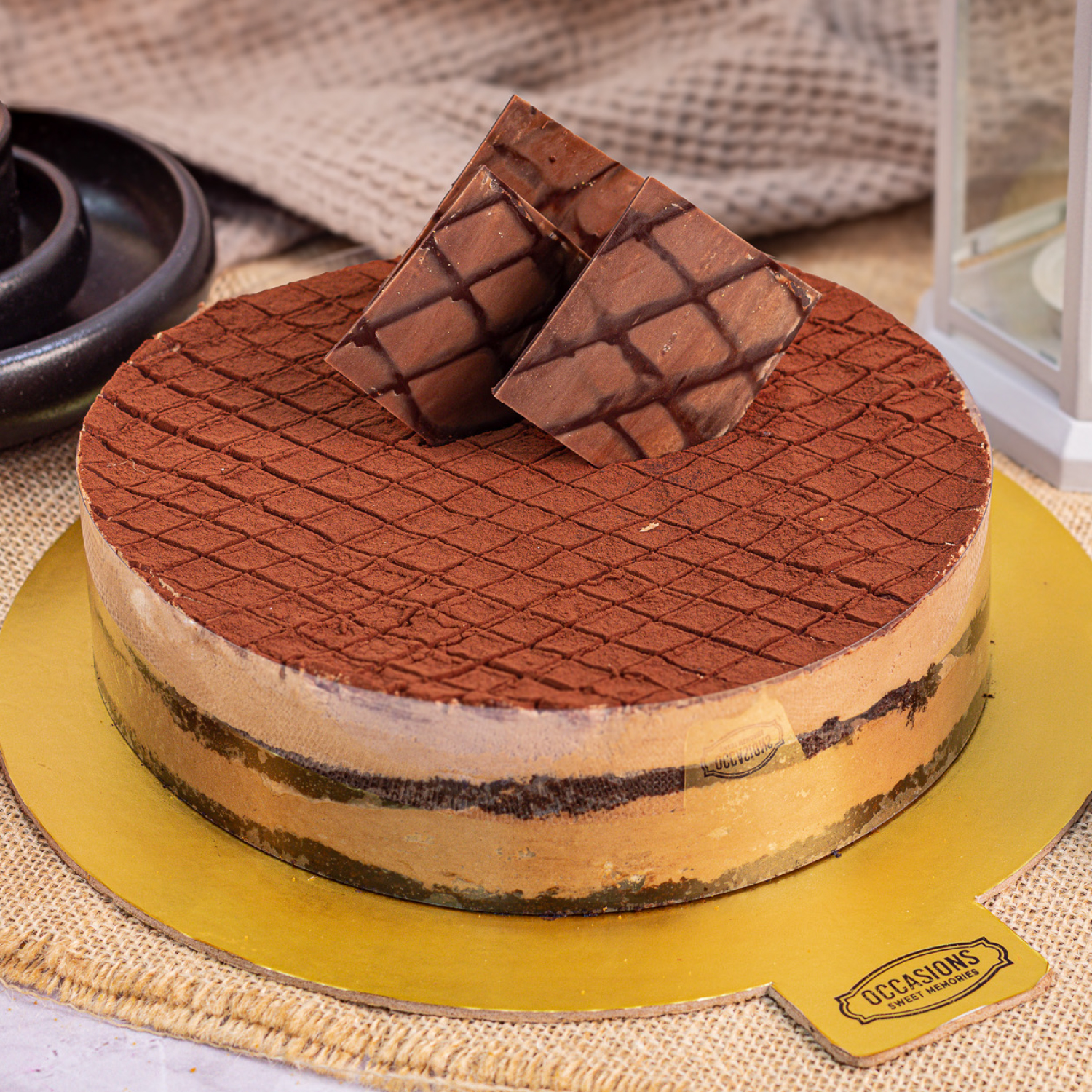 CAPPUCINO MOUSSE CAKE (EGGLESS)